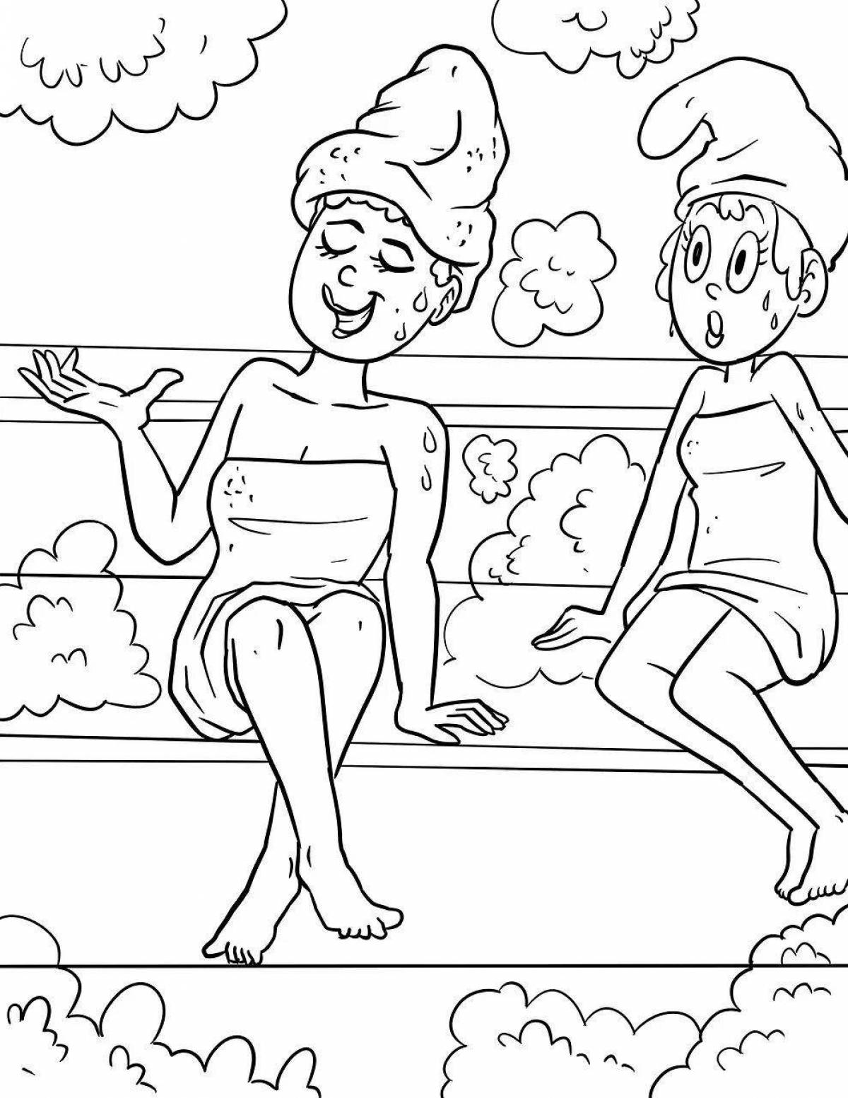 Inspirational coloring book for toddlers
