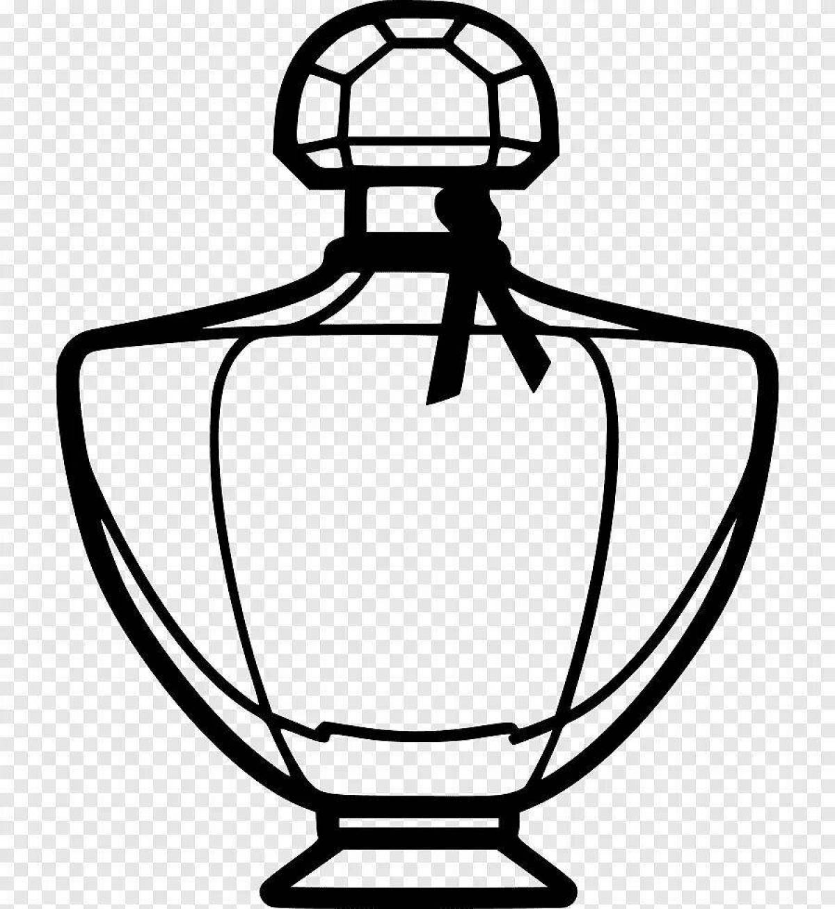 Outstanding Junior Perfume Coloring Page