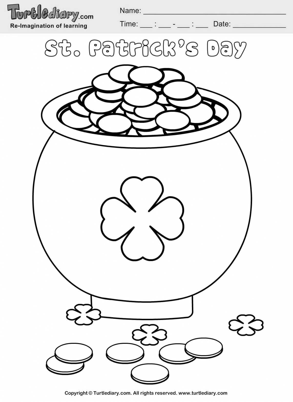Creative coloring pot