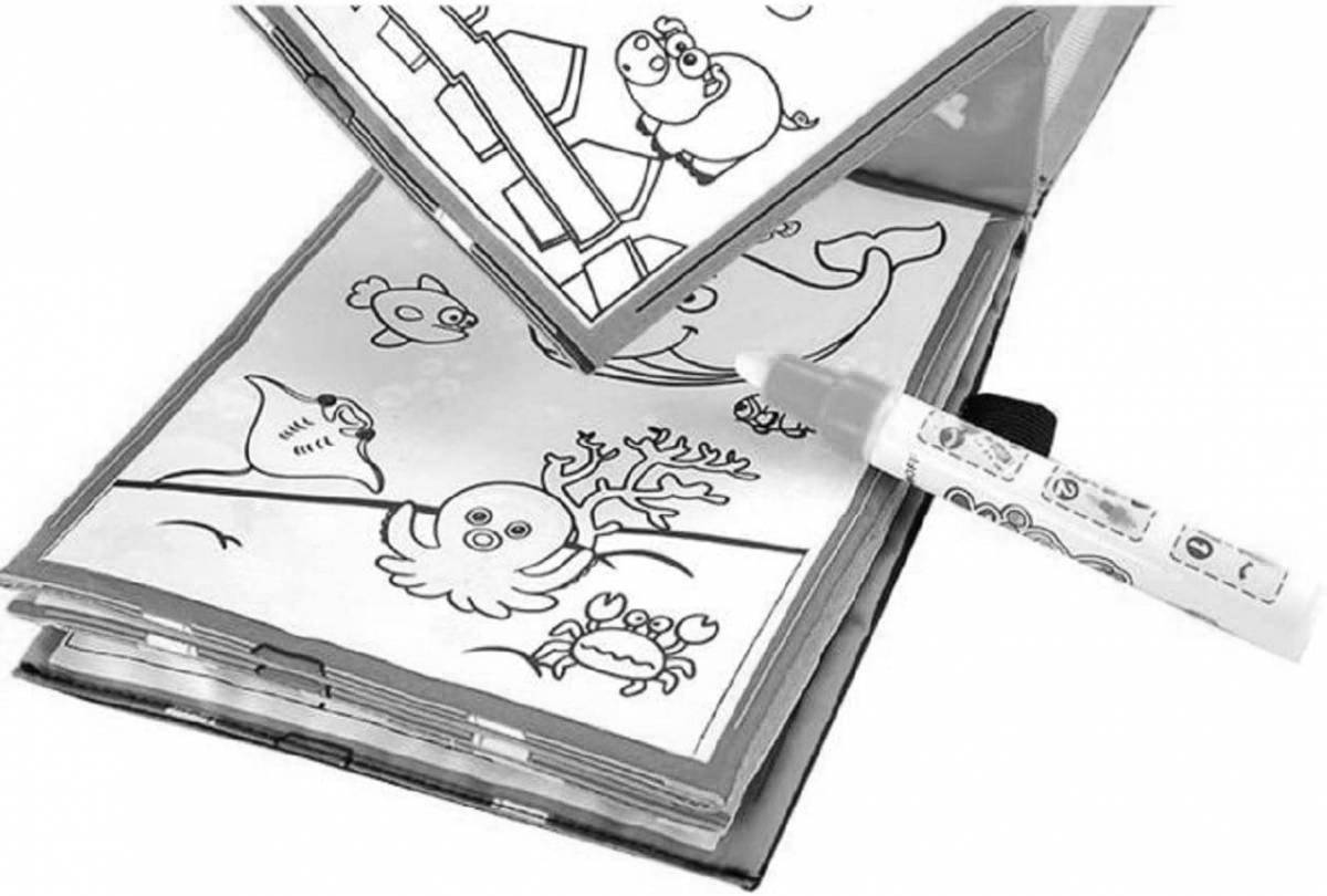 Photo Exquisite coloring magic magic book