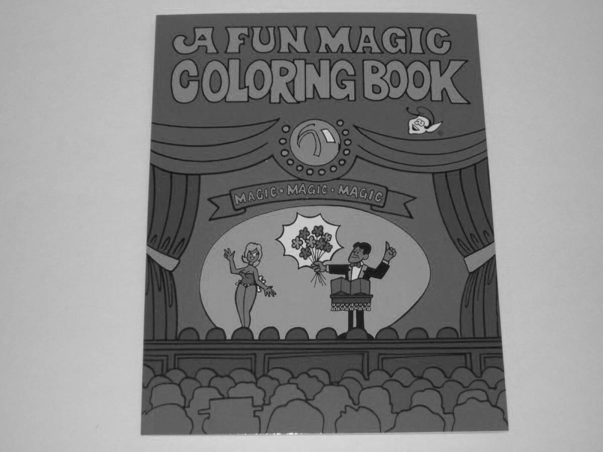Joyful coloring magic magic book