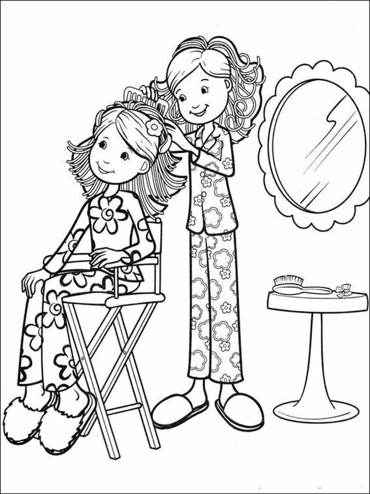 Children's hair salon #1