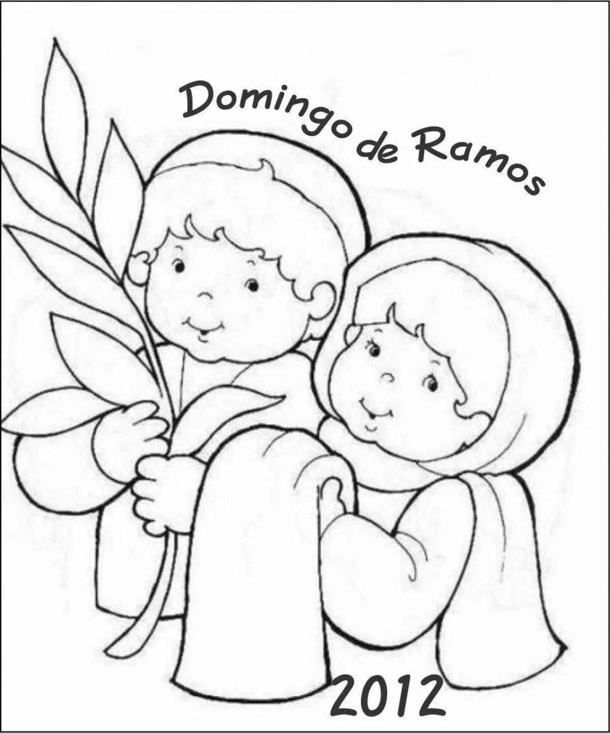 Playful orthodox coloring book