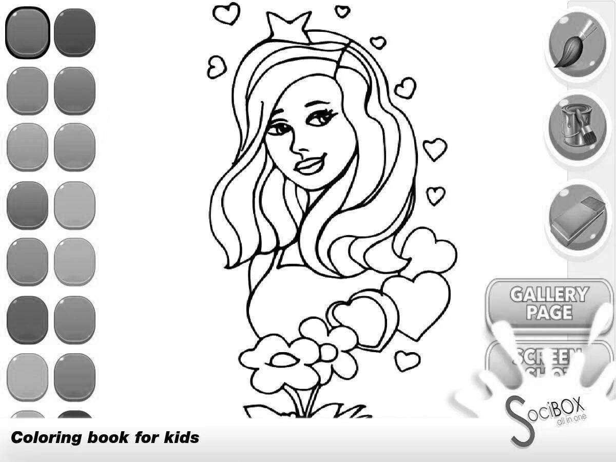 Yandex cute coloring games for girls
