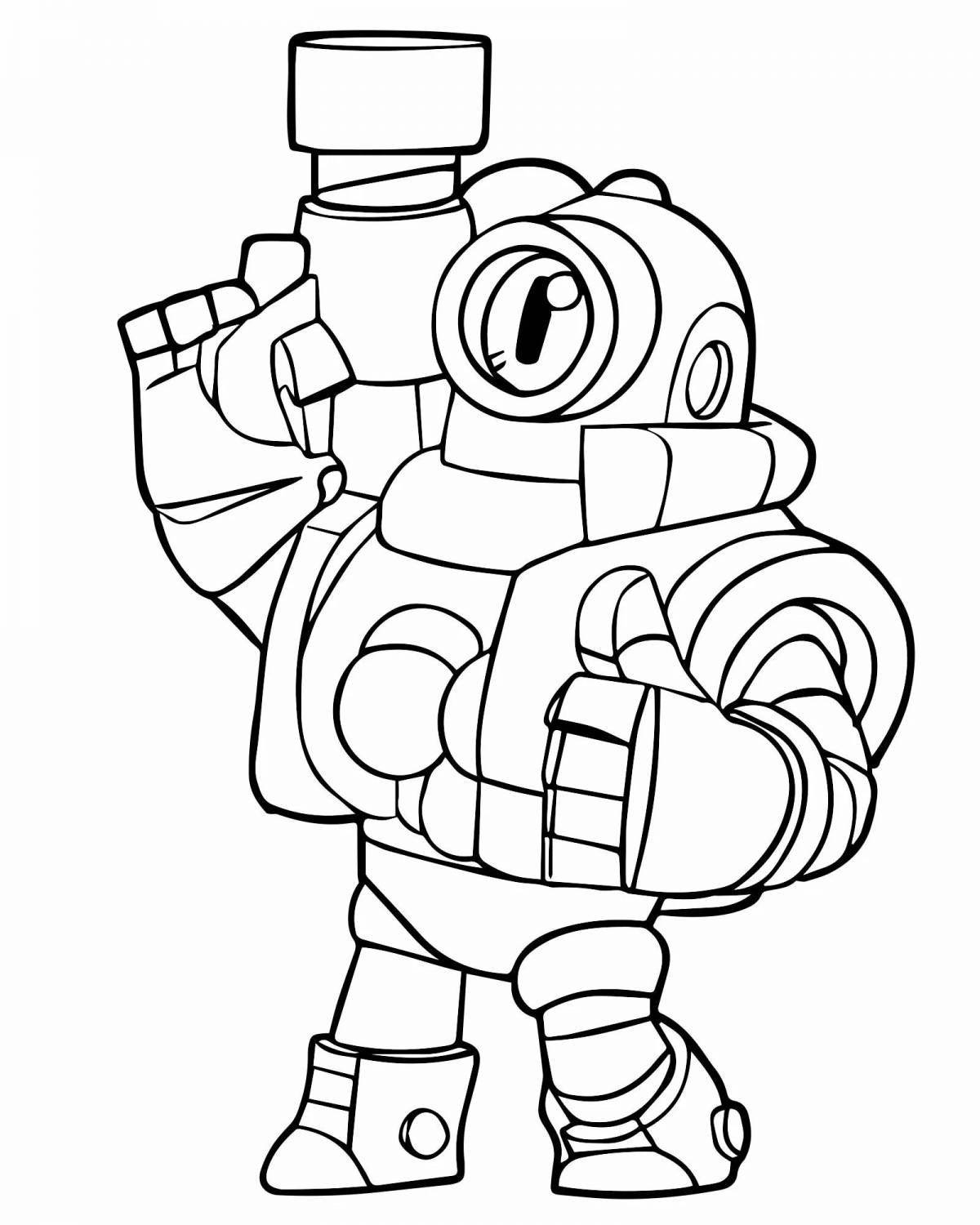 Braver stars coloring pages for kids
