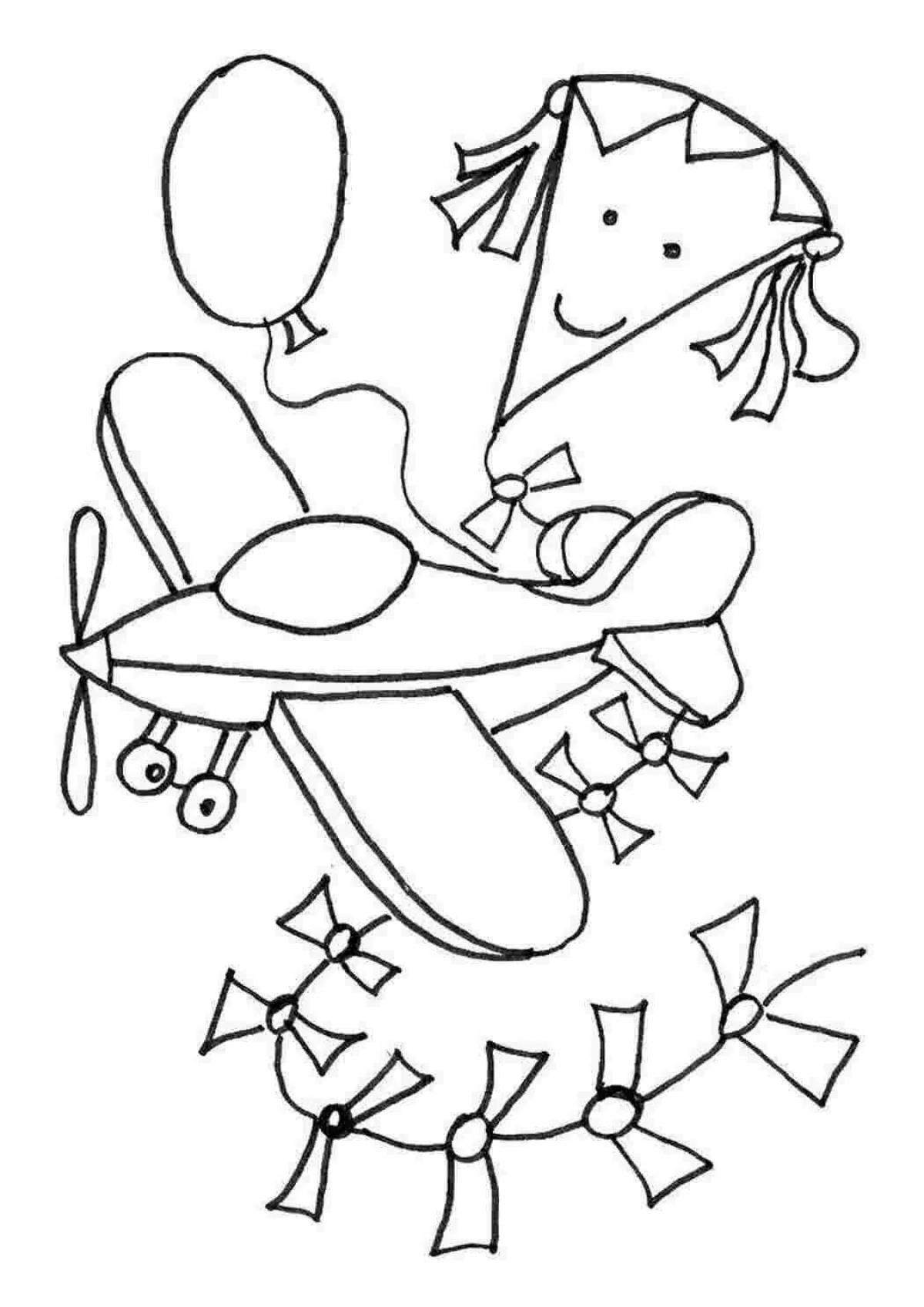 Based on the verses of agnia barto for children #4