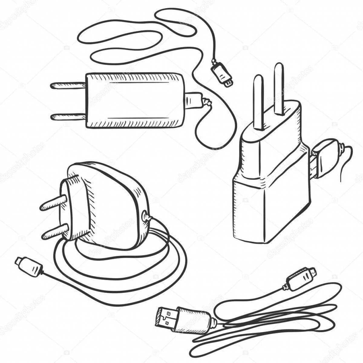 Рисунки для зарядки для телефона