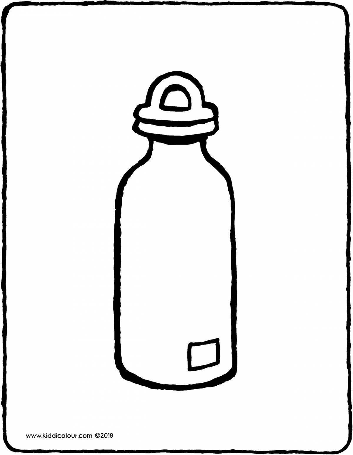 Рисунки с бутылочкой для питья