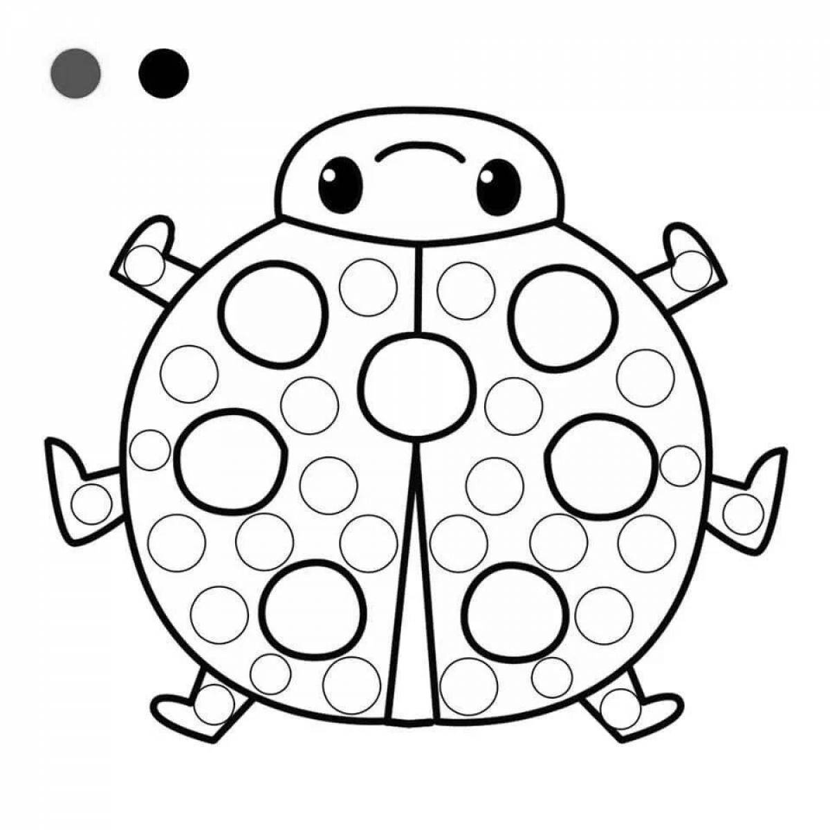 Photo Incredible coloring book for children from 1 year old