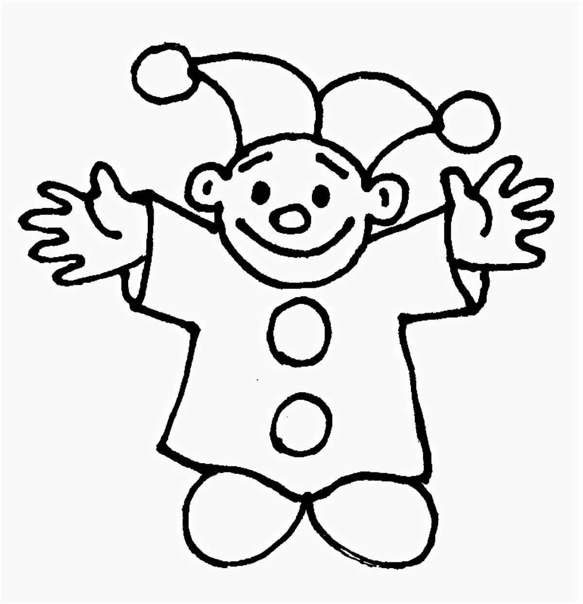 Colorful parsley coloring page for 3-4 year olds