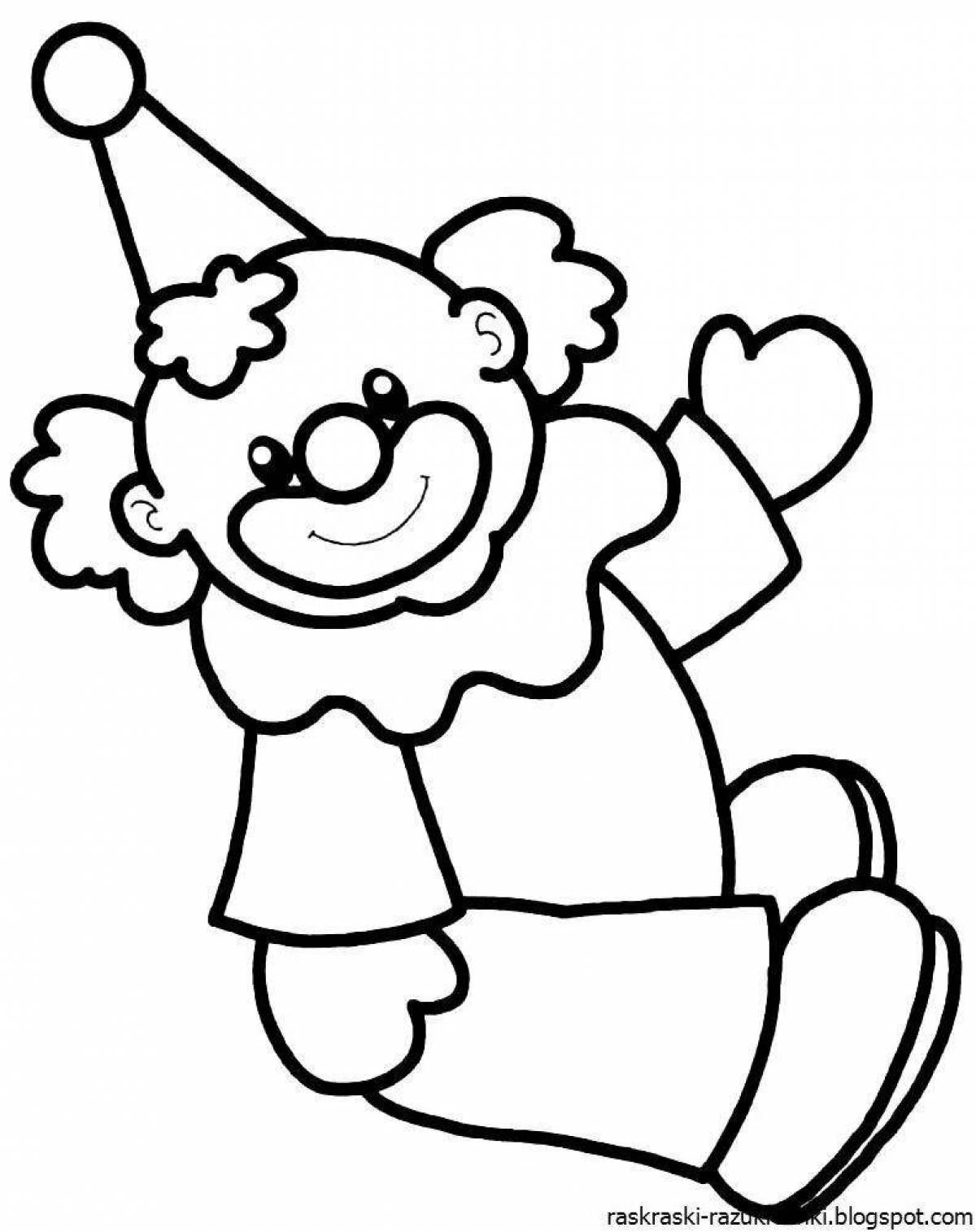 Coloring pages with parsley for children 3-4 years old