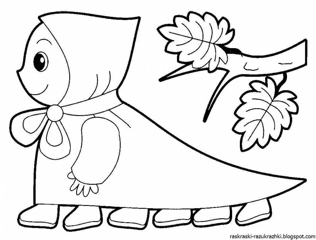 Увлекательные раскраски для детей 3-4 лет