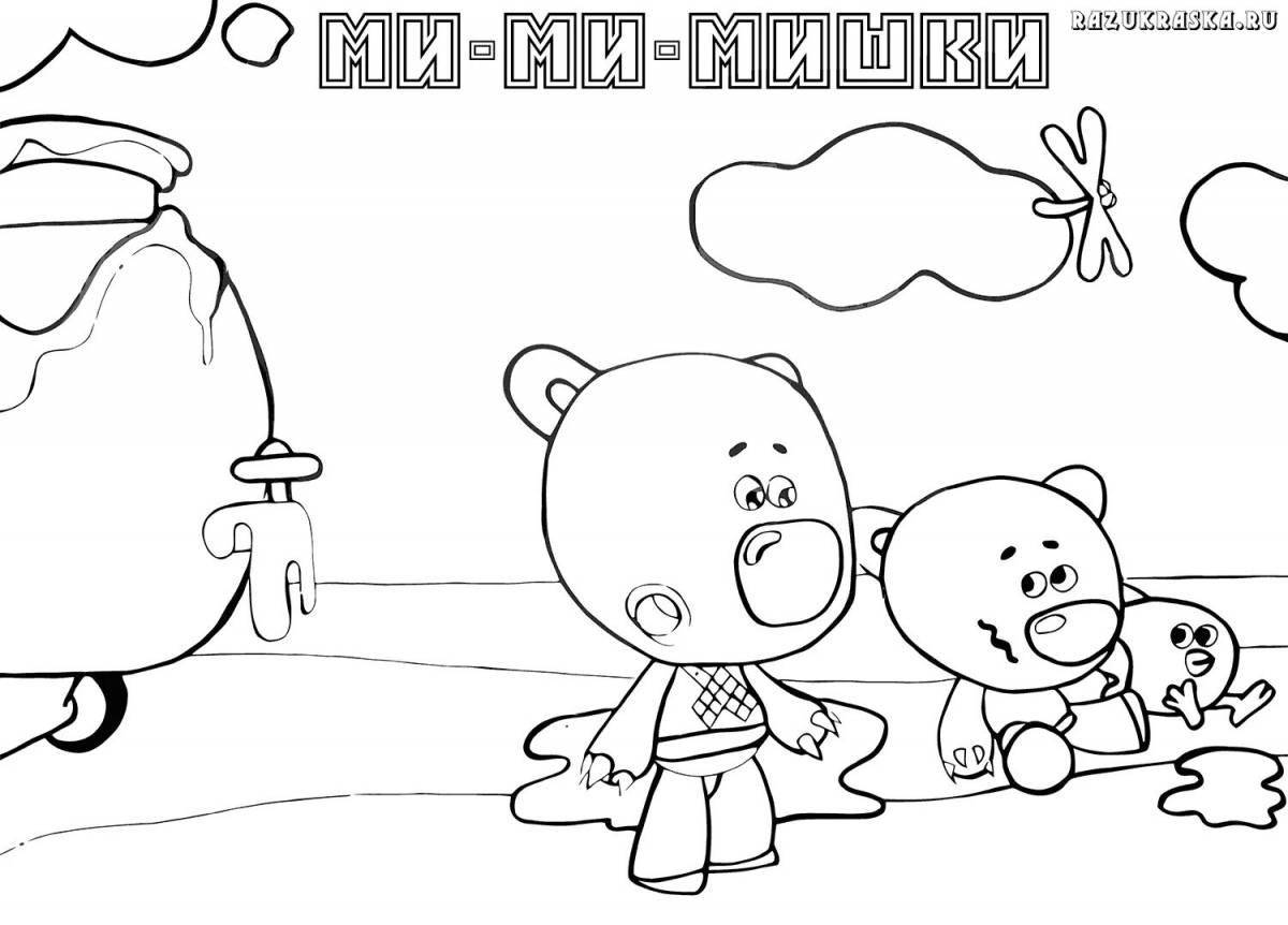 Amazing Mimimishka Coloring Pages for Kids