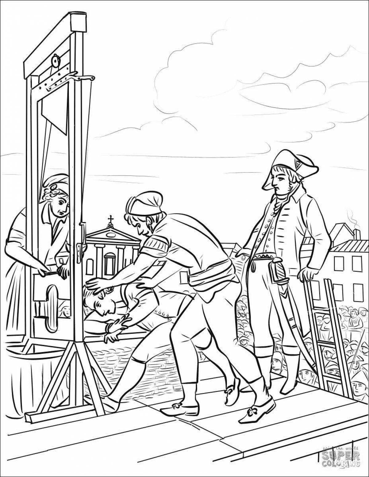 Holocaust ghost coloring page