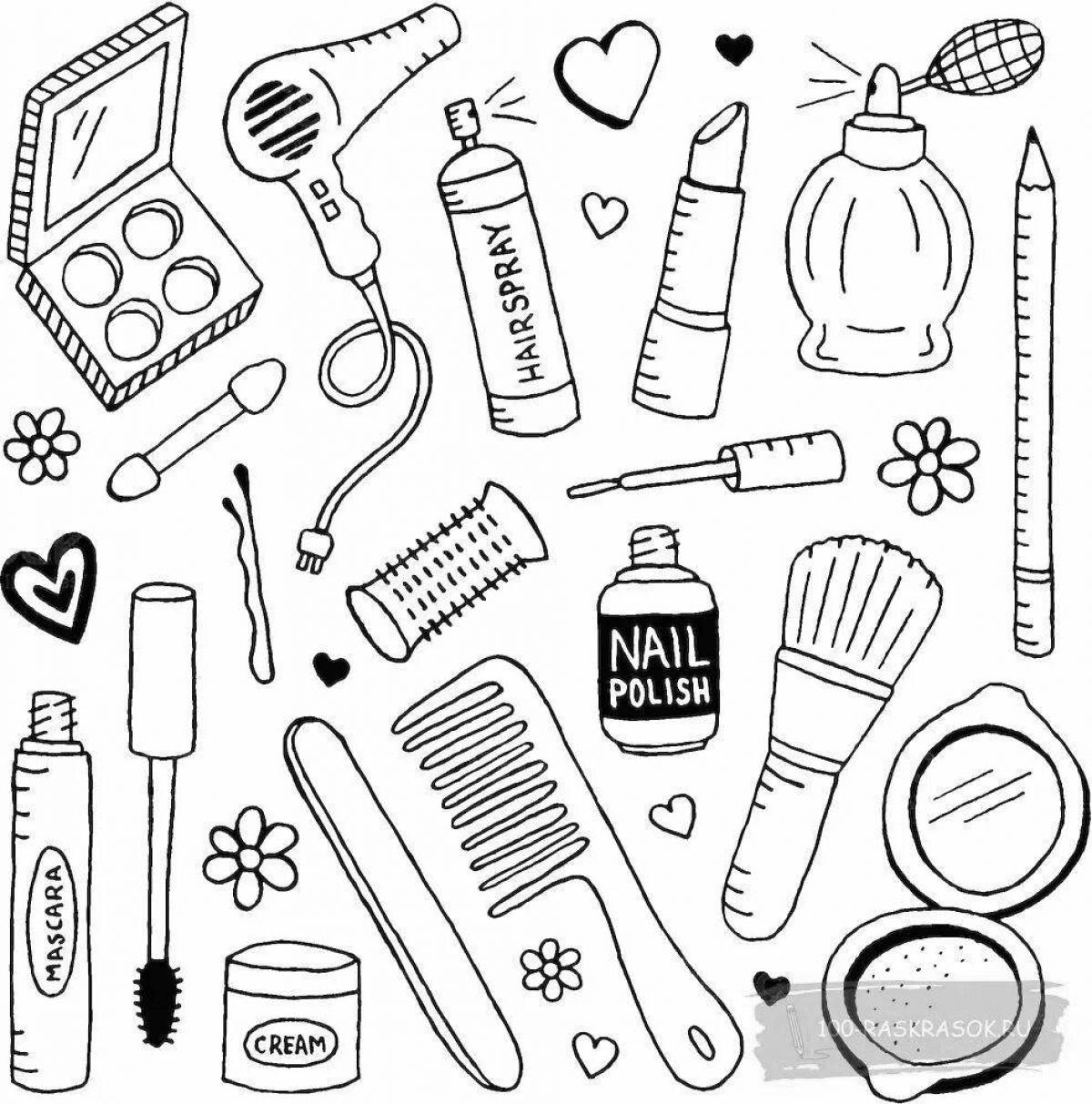 Photo Fairy stationery coloring for girls