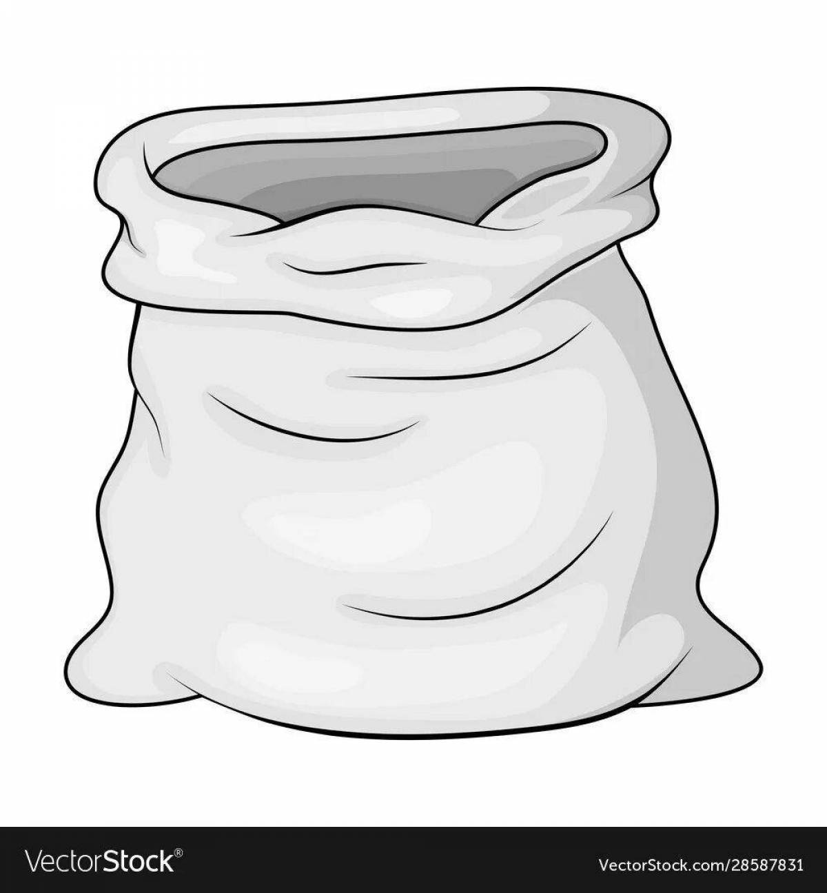 Fun coloring bag for kids