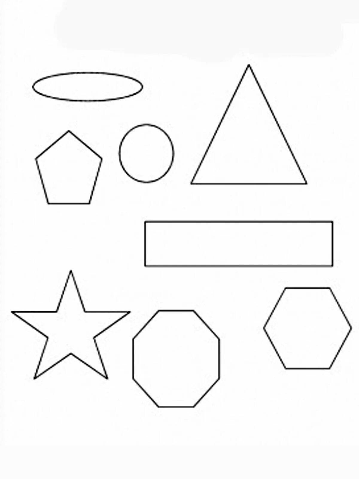 Coloring figures for children