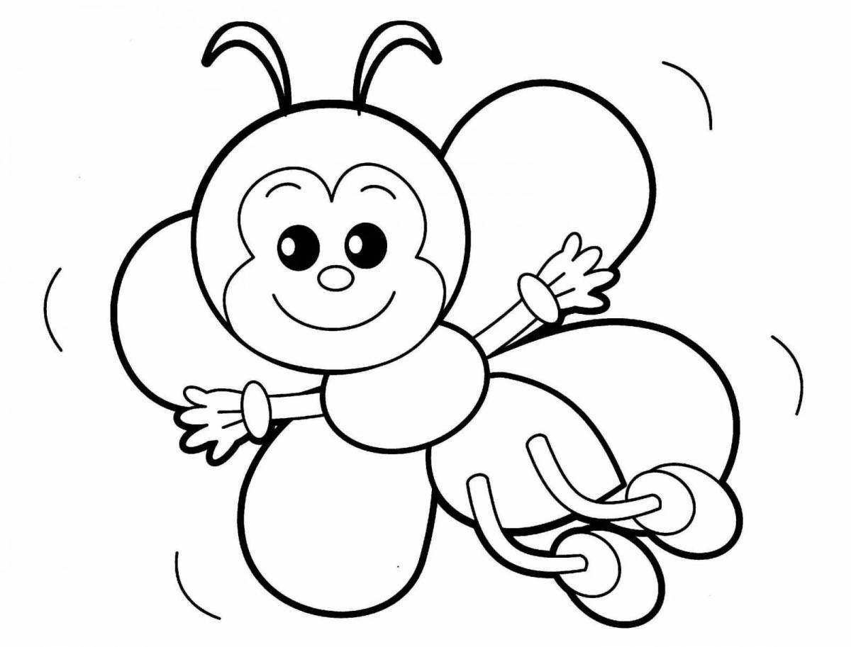 Glamor coloring page 2 for girls