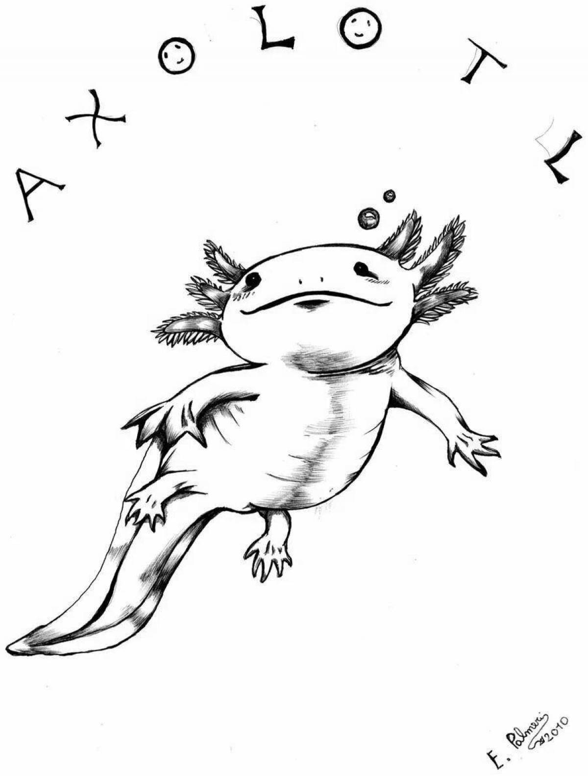 Axolotl for kids #3