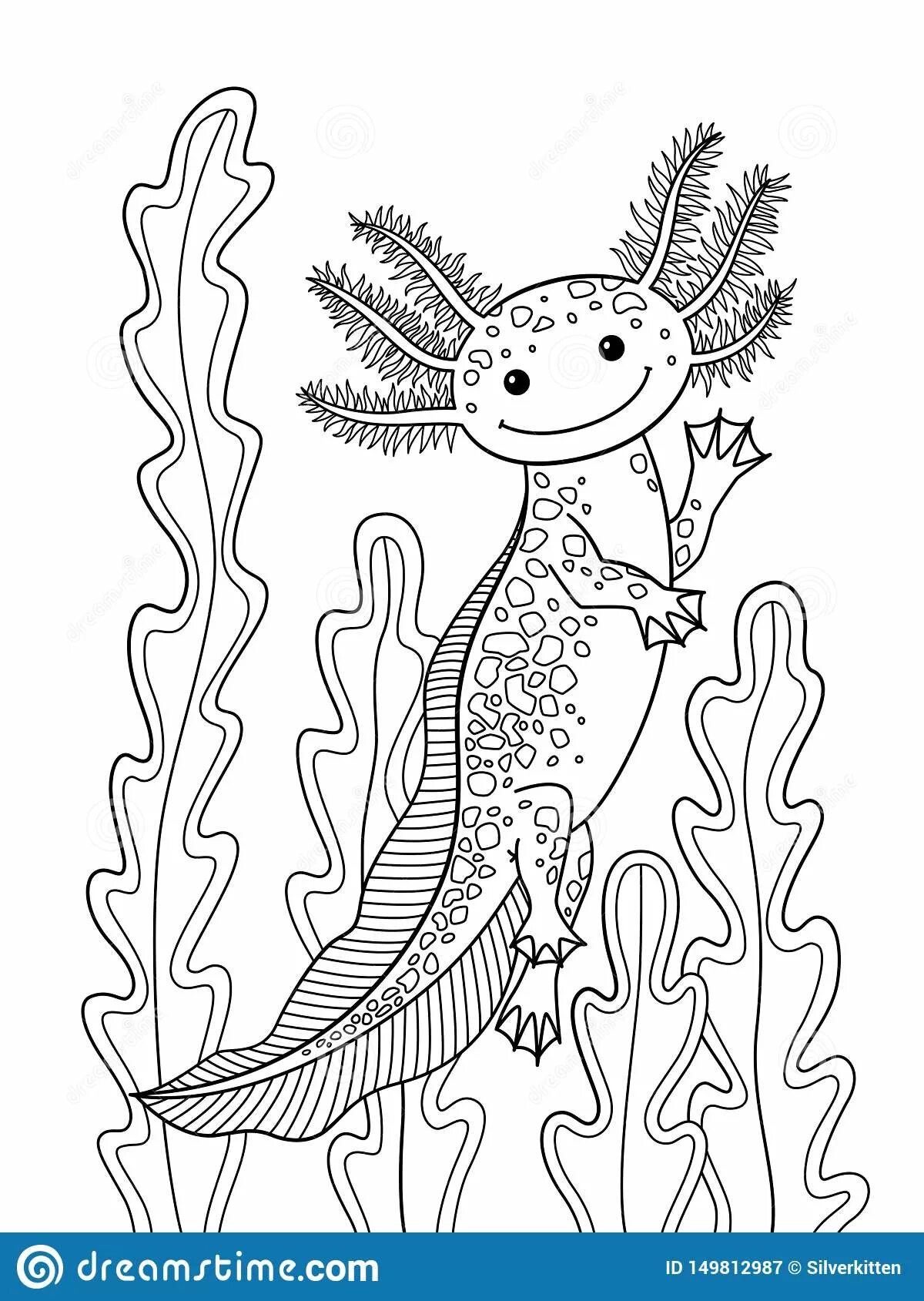 Axolotl for kids #14