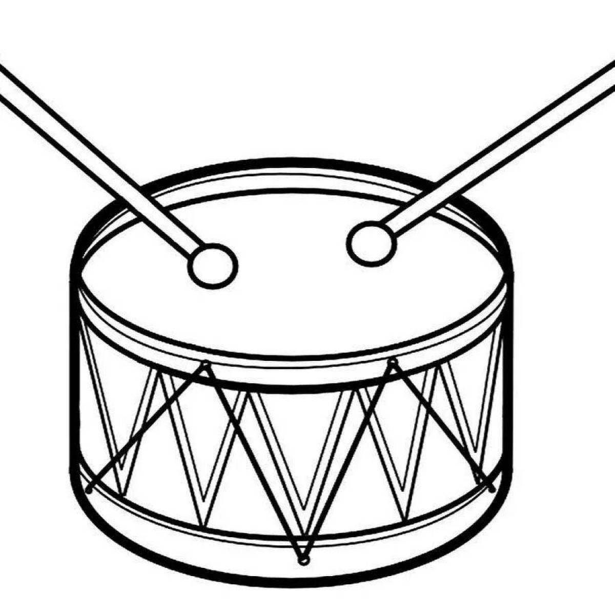 Картинка барабан. Барабан раскраска. Барабан раскраска для детей. Барабан рисунок. Музыкальные инструменты раскраска.