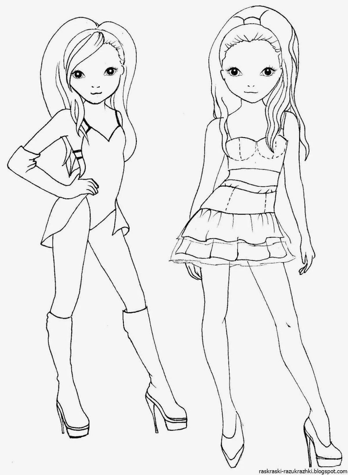 Amazing top model for girls