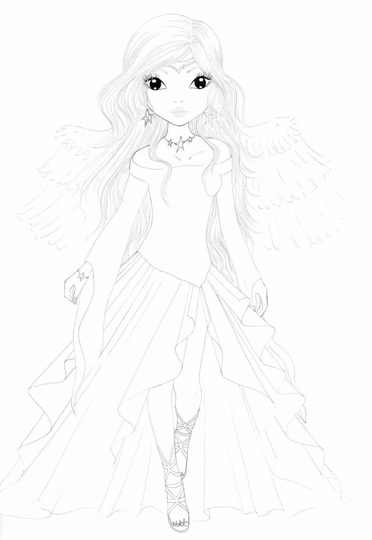 Exquisite top model for girls