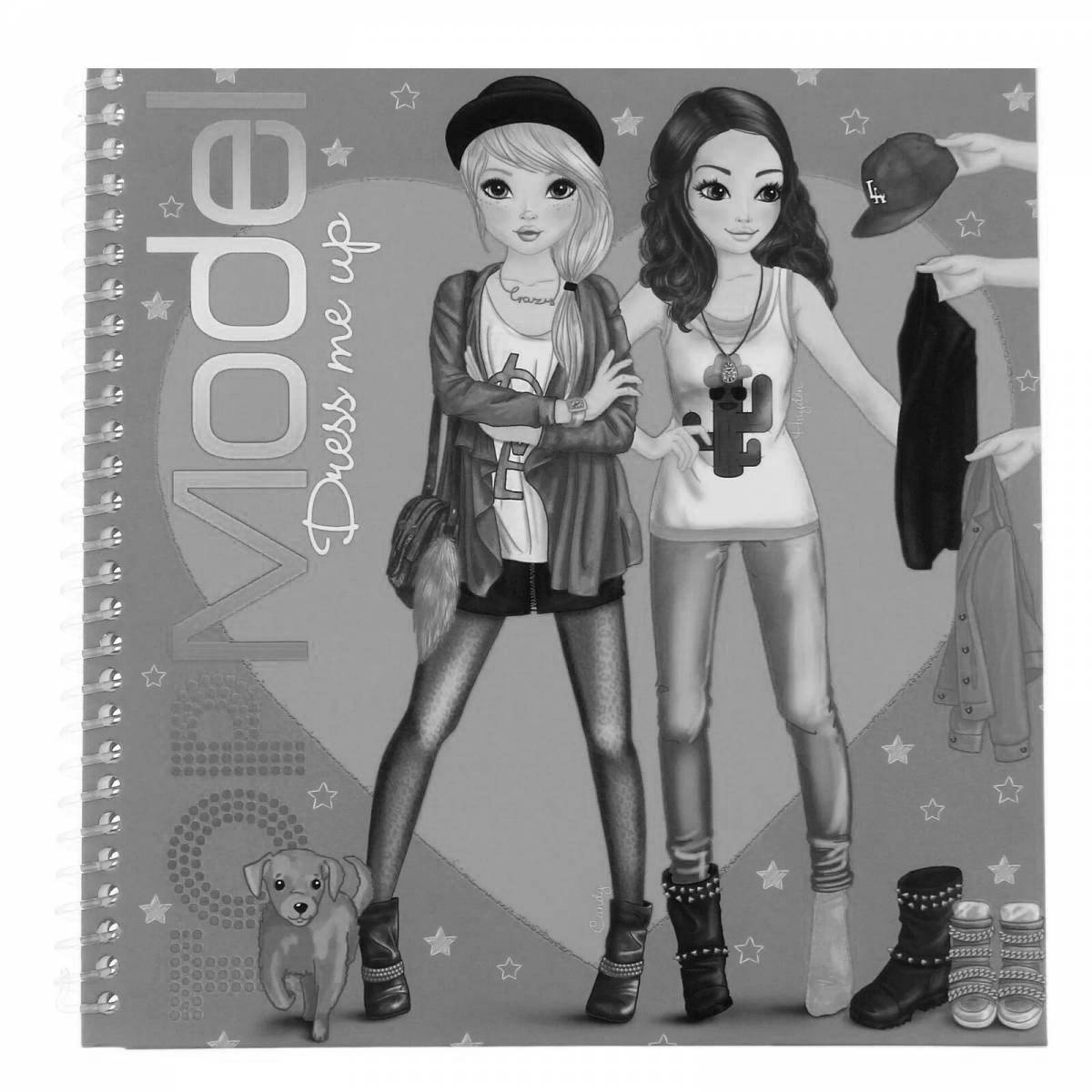 Beautiful girl top model