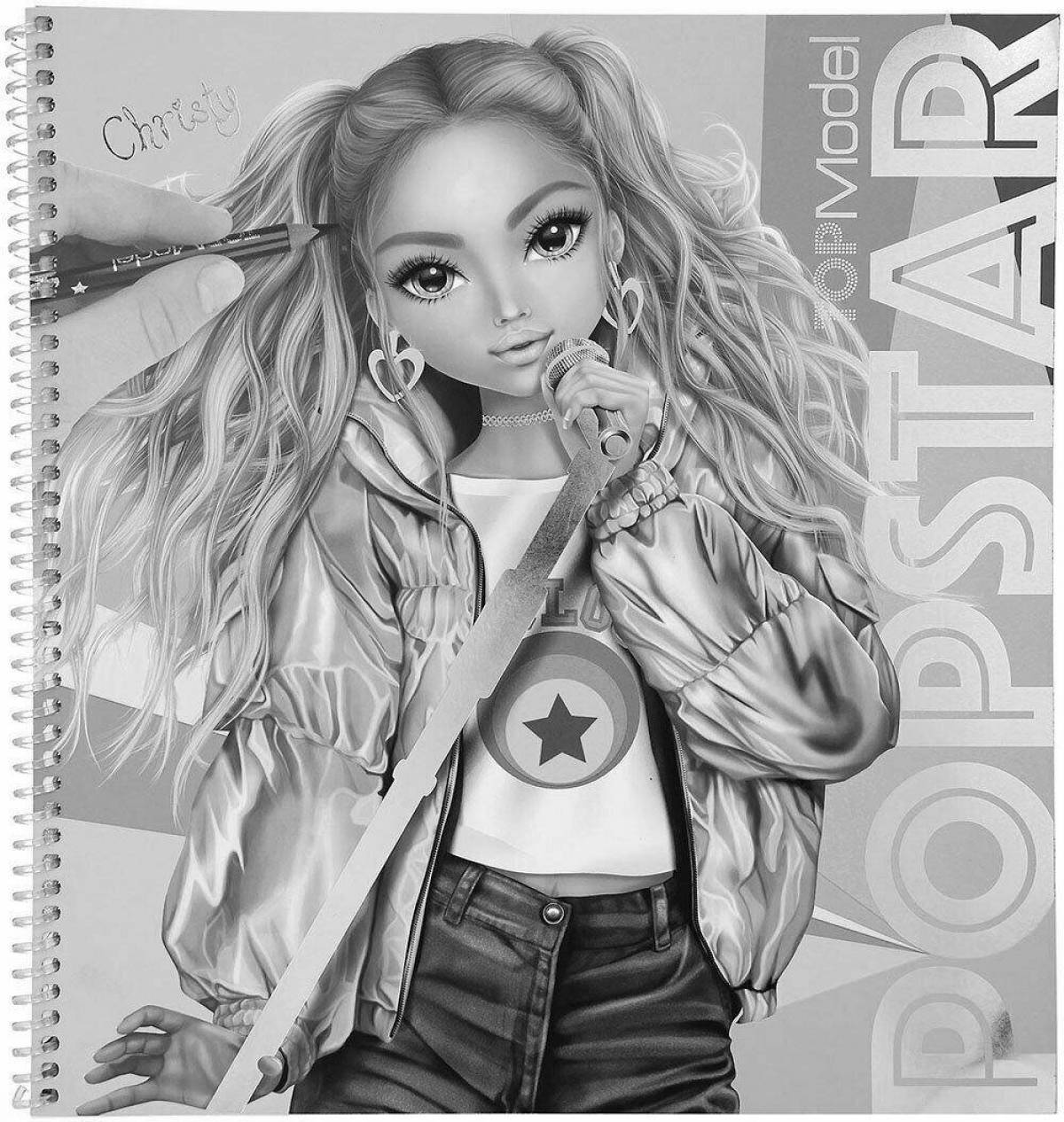 Gorgeous top model for girls