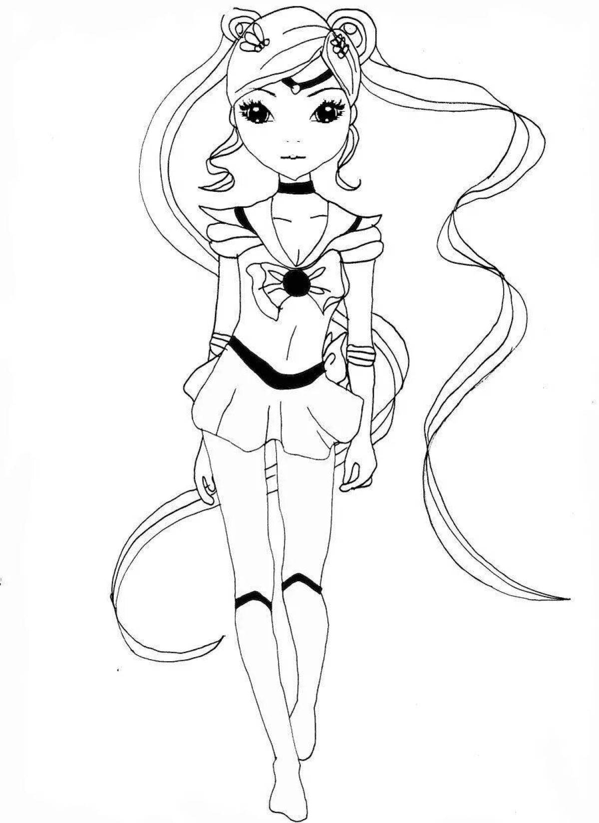 Bewitching top model for girls