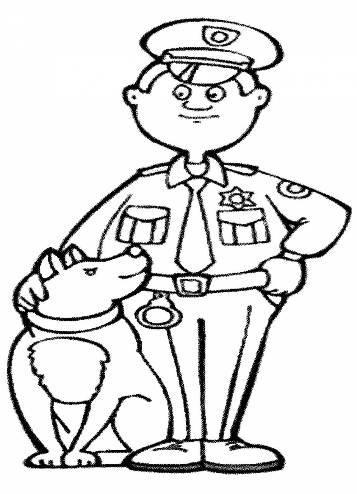 Policeman for kids #8