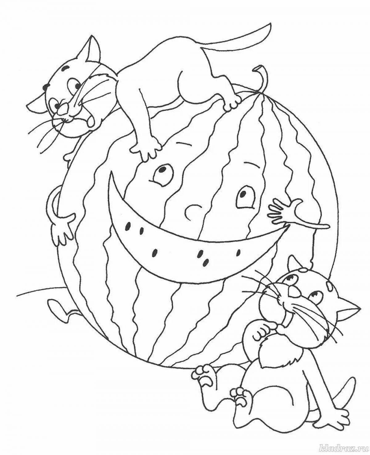 Creative coloring puzzles for kids