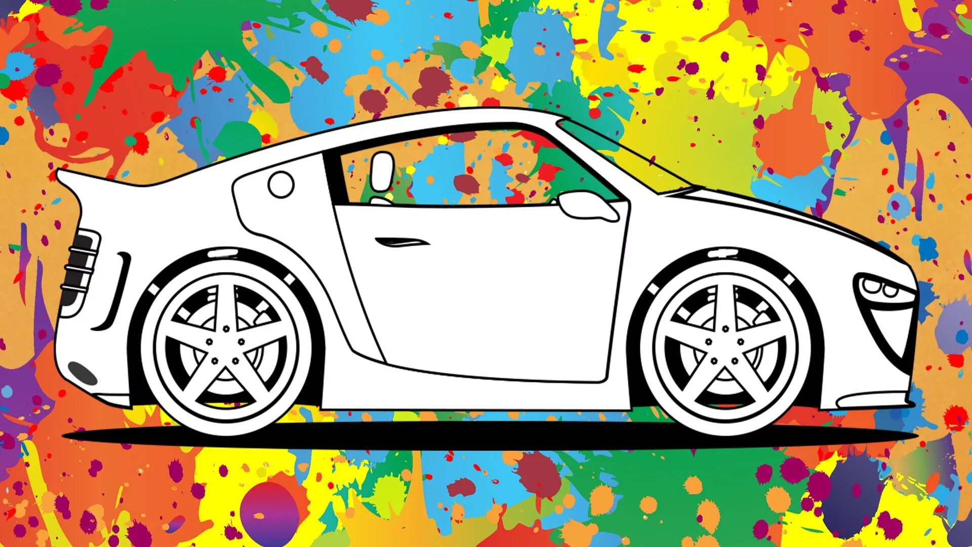 Cars for boys colored #8
