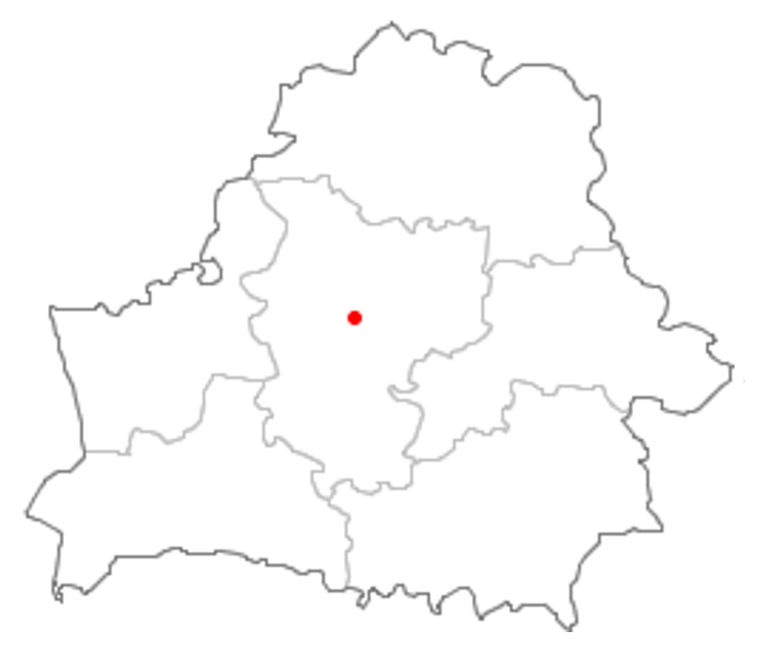 Контур карты Республики Беларусь