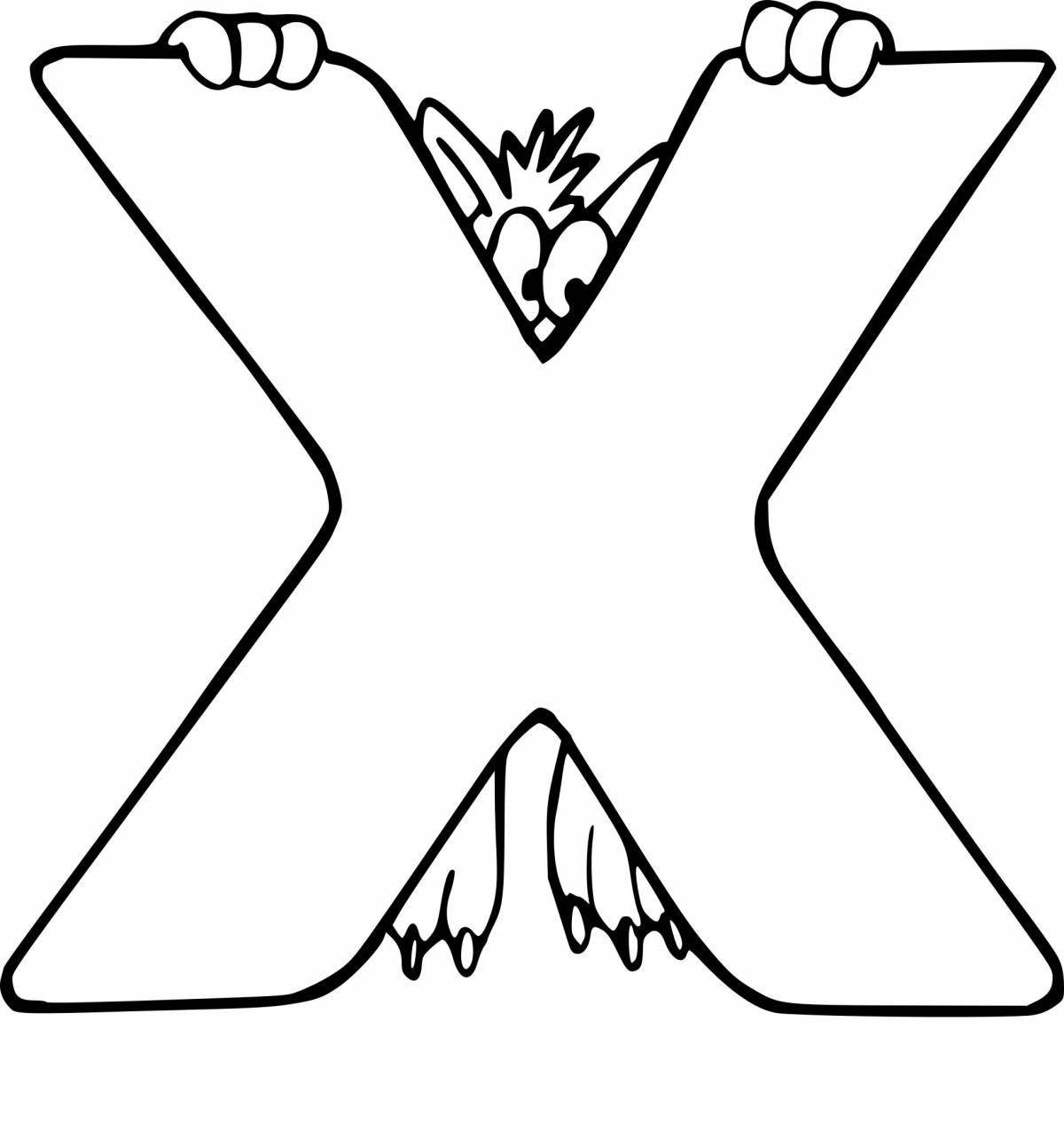 Letter x for class 1 #11