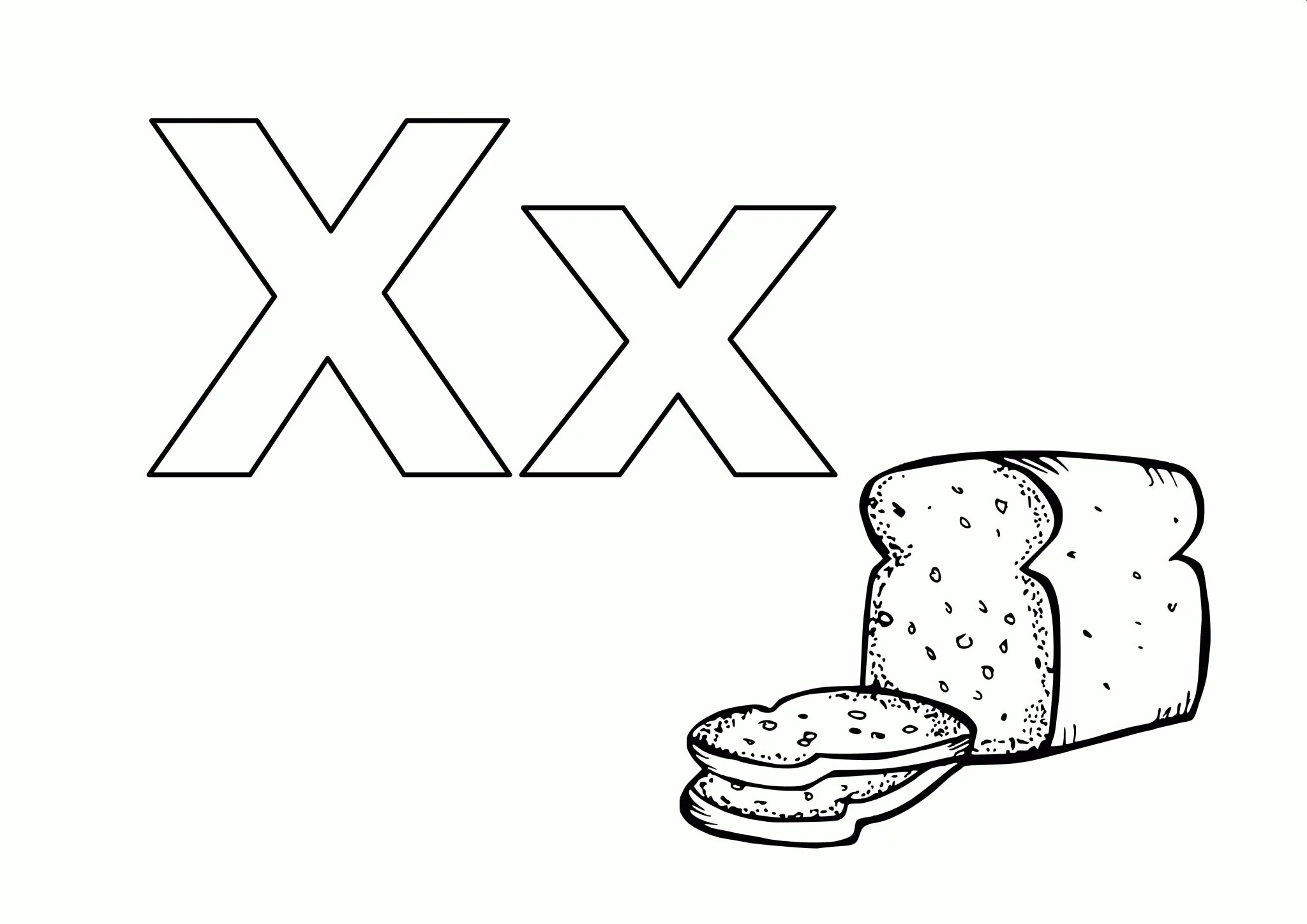 Letter x for class 1 #23