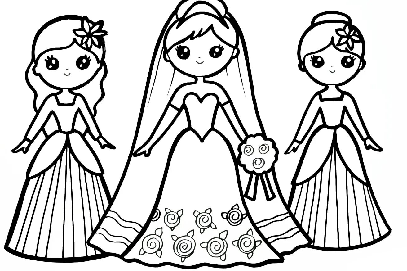 Princess coloring pages for girls 7 years old