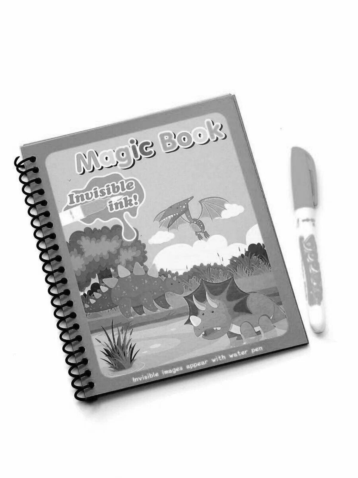 Adorable water baby coloring book