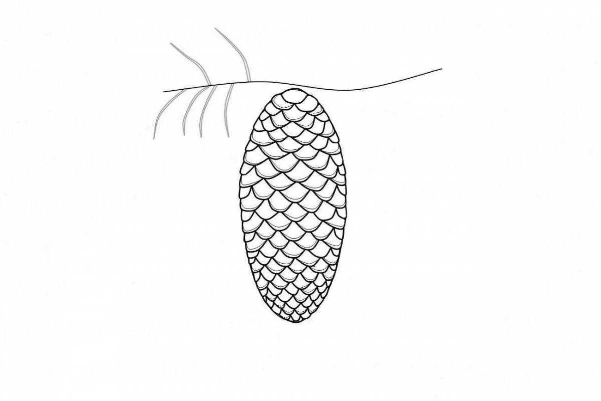 Colouring funny bump for children 3-4 years old