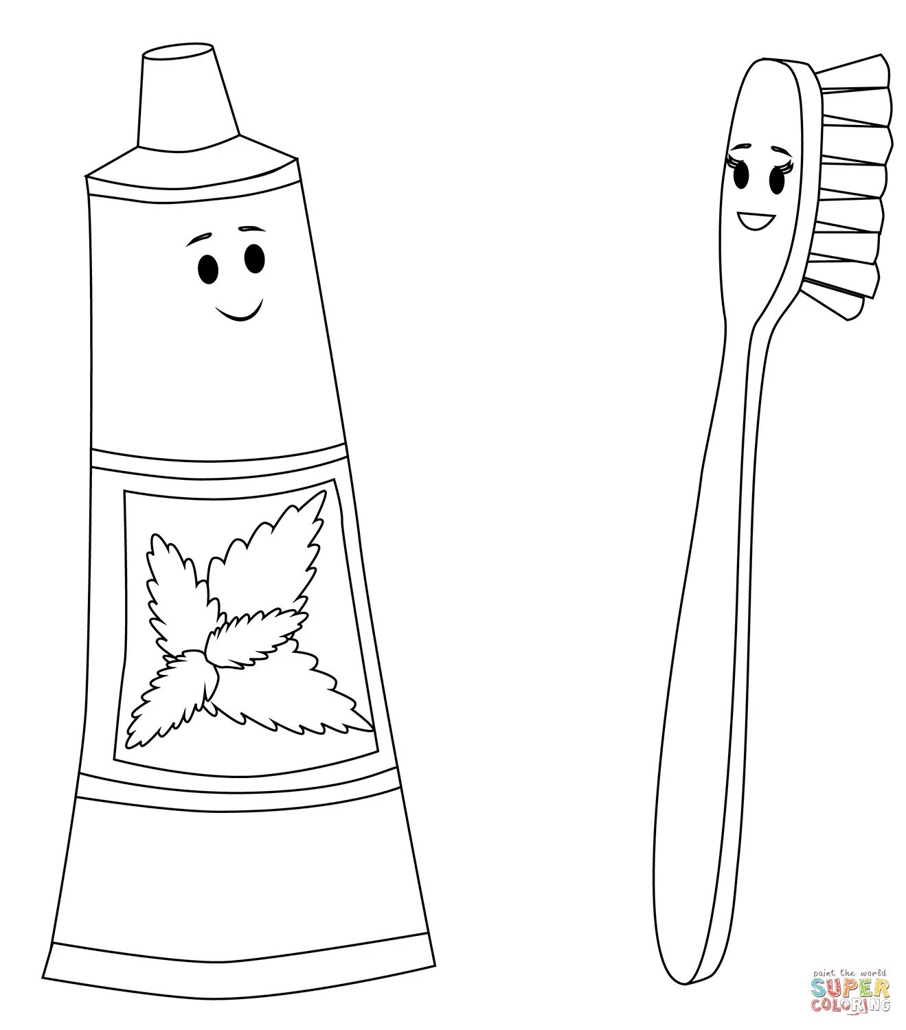 Children's toothbrush and paste #21
