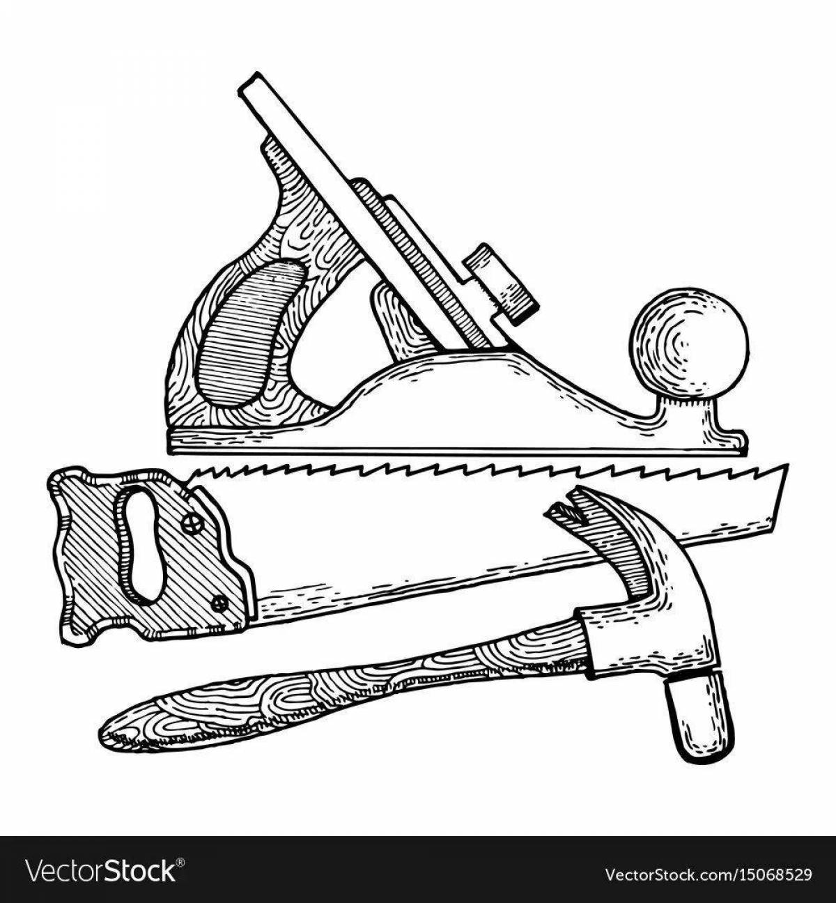 Инструменты столяра и плотника картинки для детей