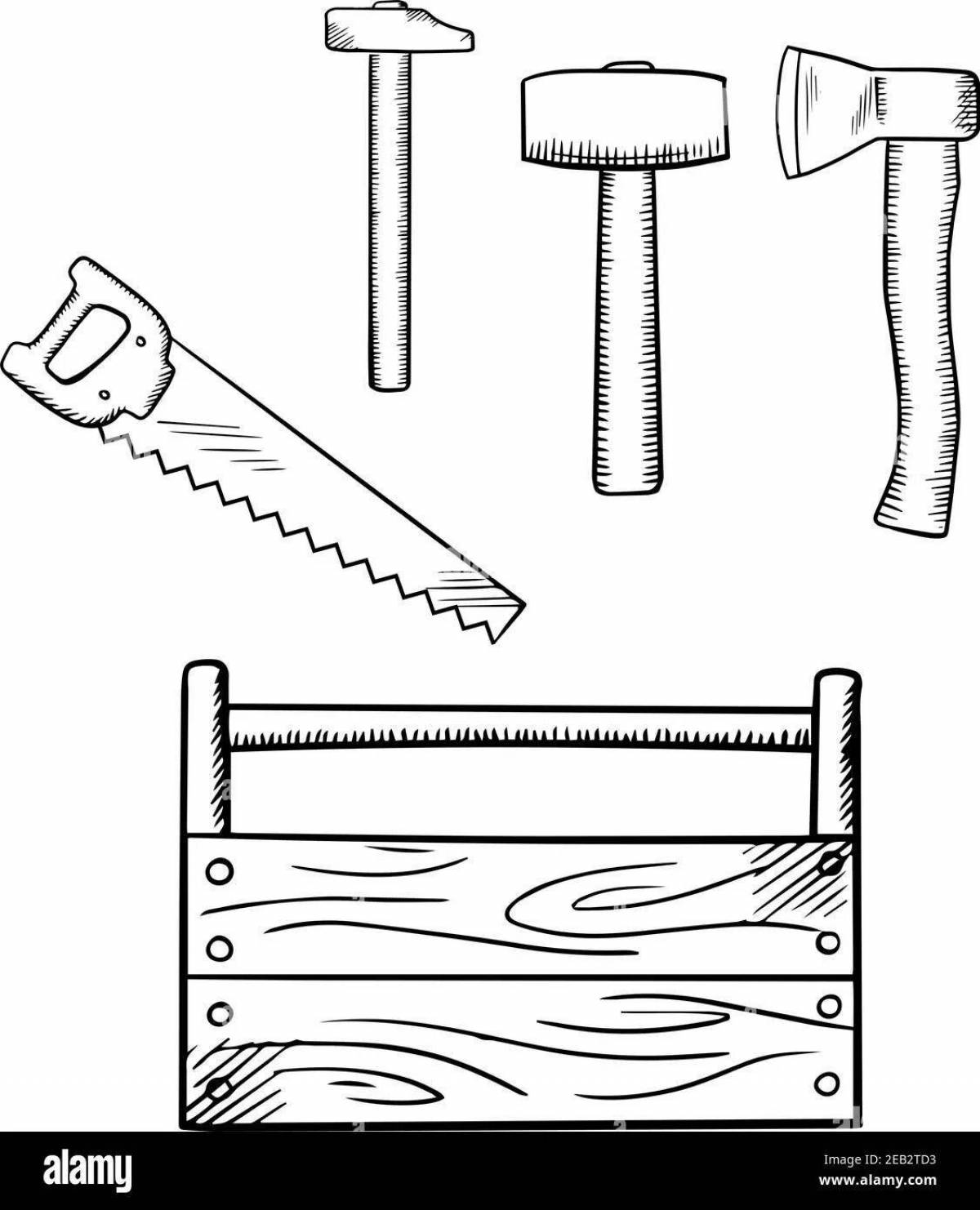 Инструменты плотника картинки для детей с названиями