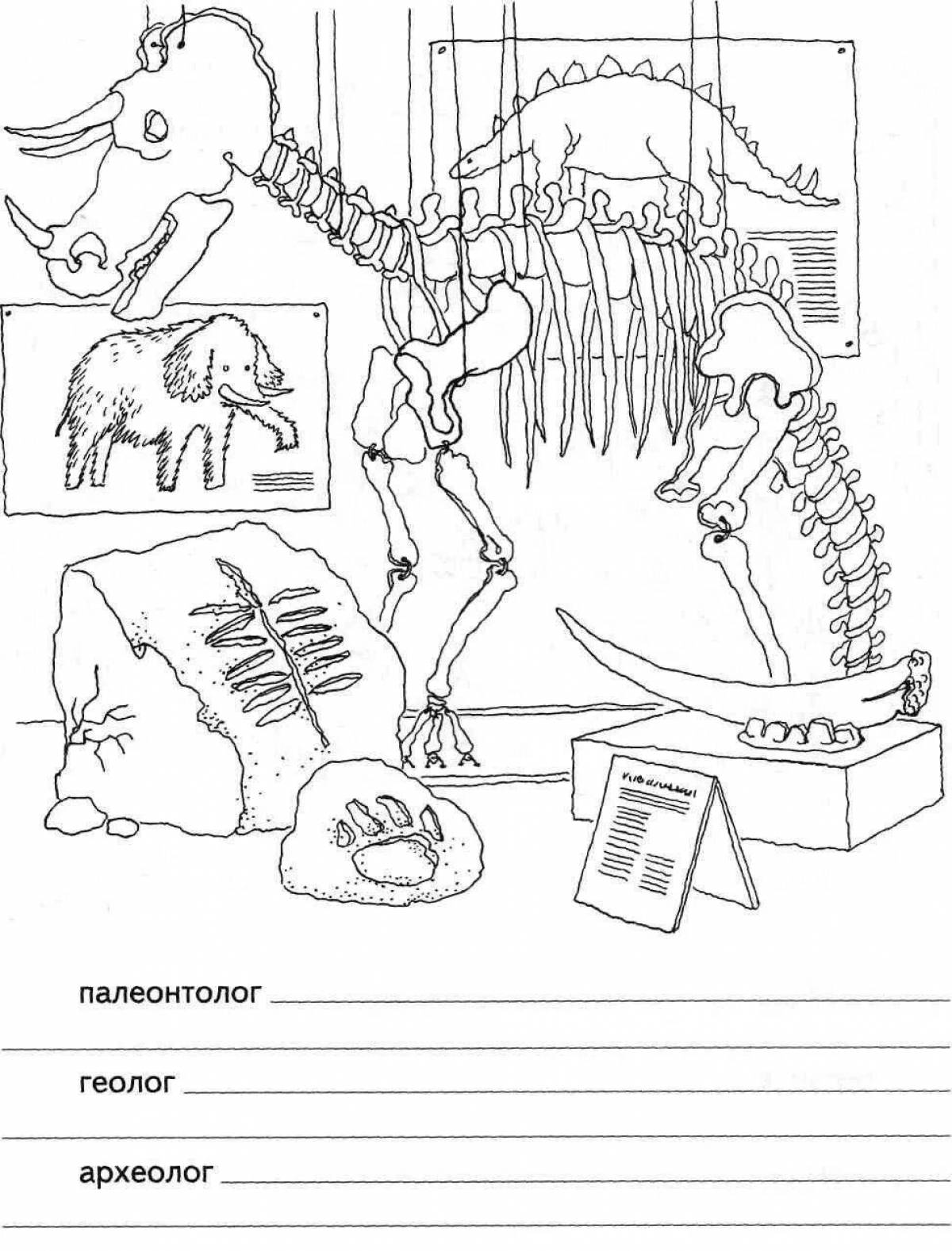 Музей задания. Музей задания для детей. Палеонтолог раскраска. Задания по археологии. Раскраска музей для детей.