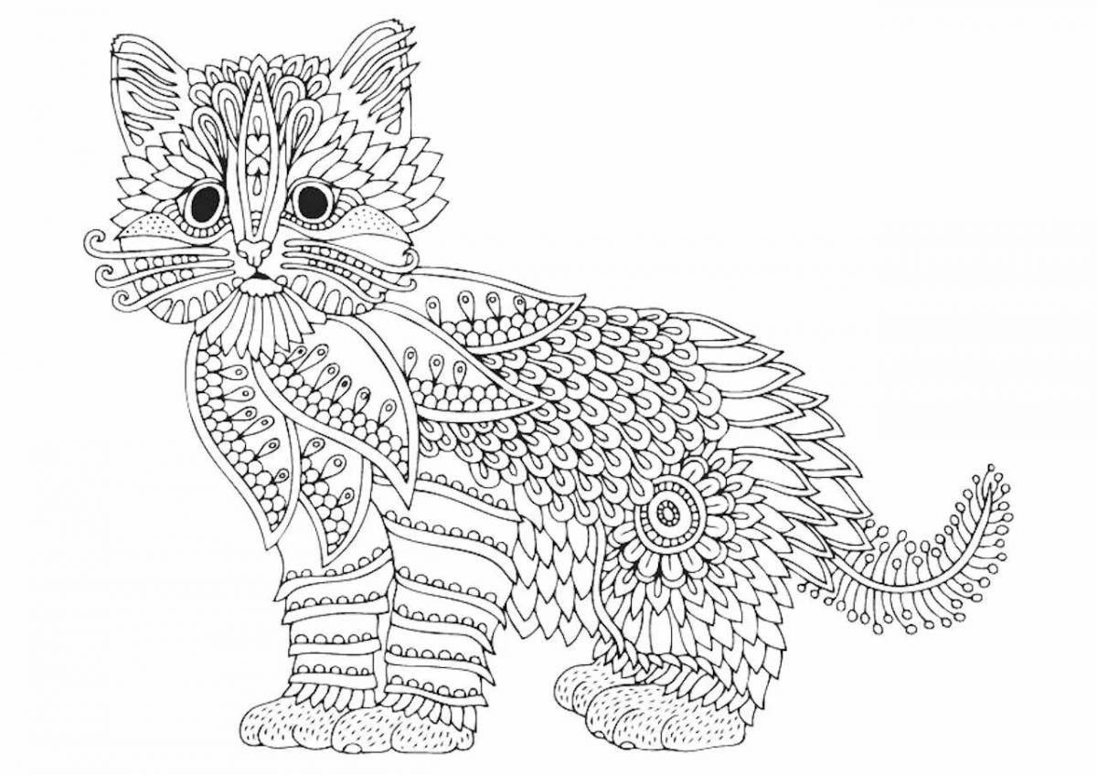 Красочная антистрессовая раскраска для мальчиков 13 лет