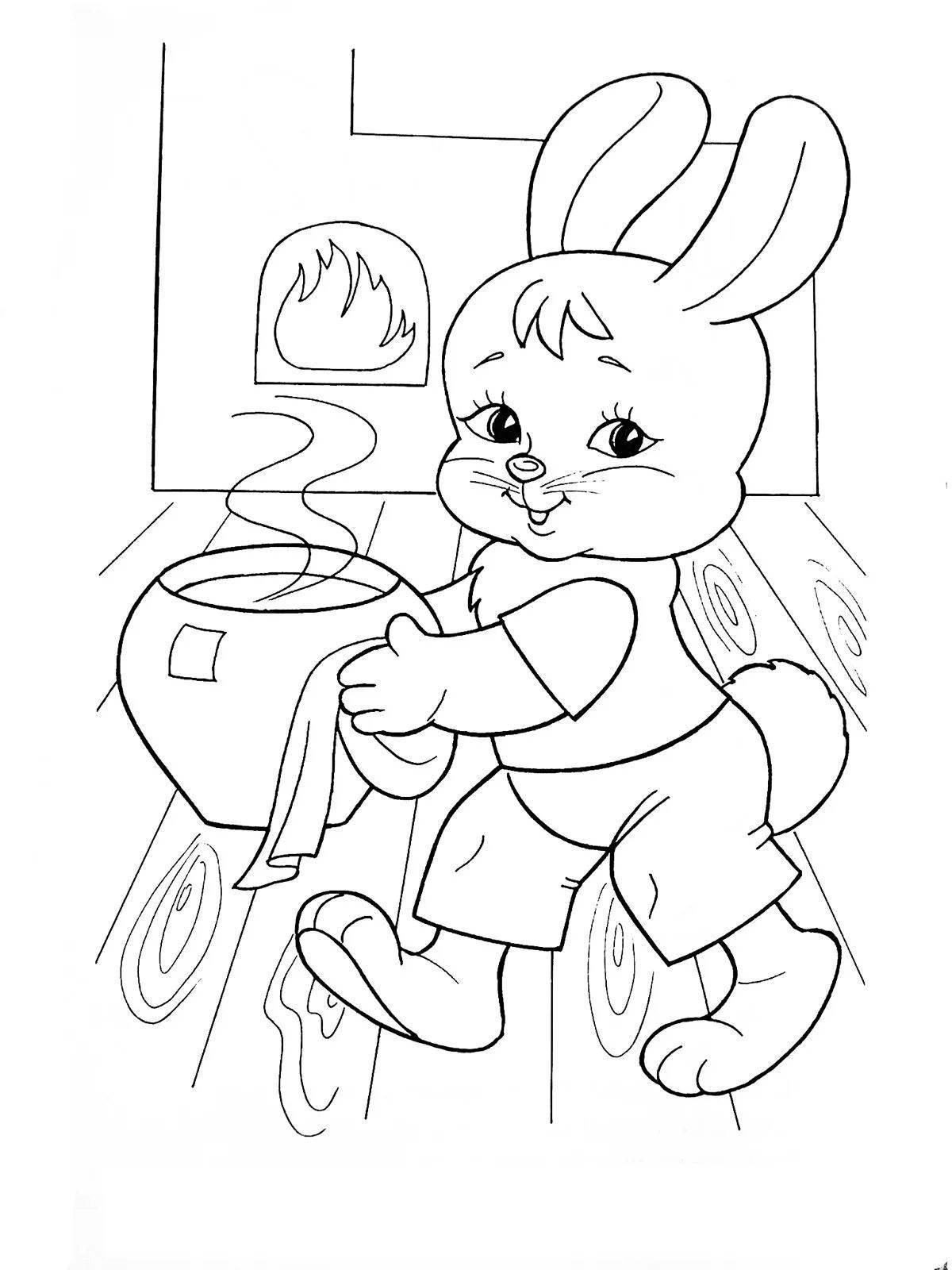Delightful coloring pages heroes of fairy tales
