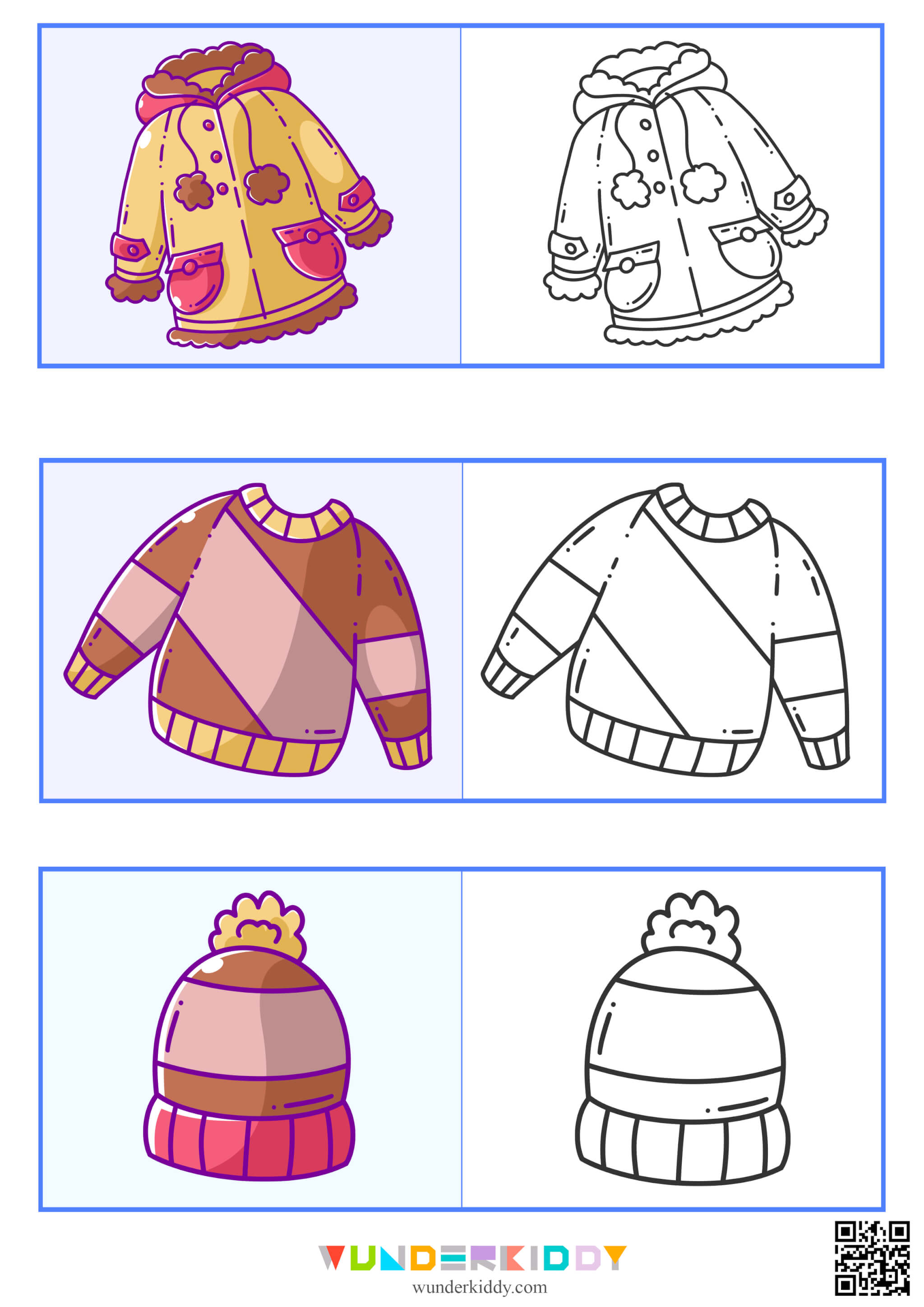 Winter clothes for children 5 6 years old #1
