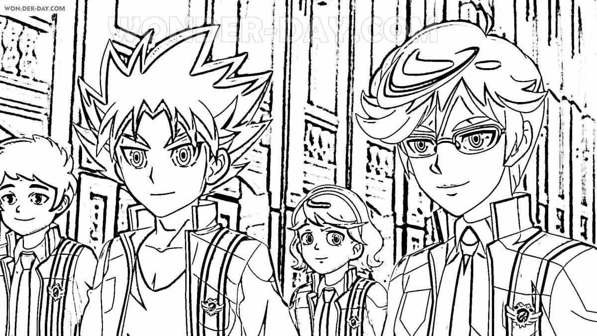 Очаровательная раскраска infiniti