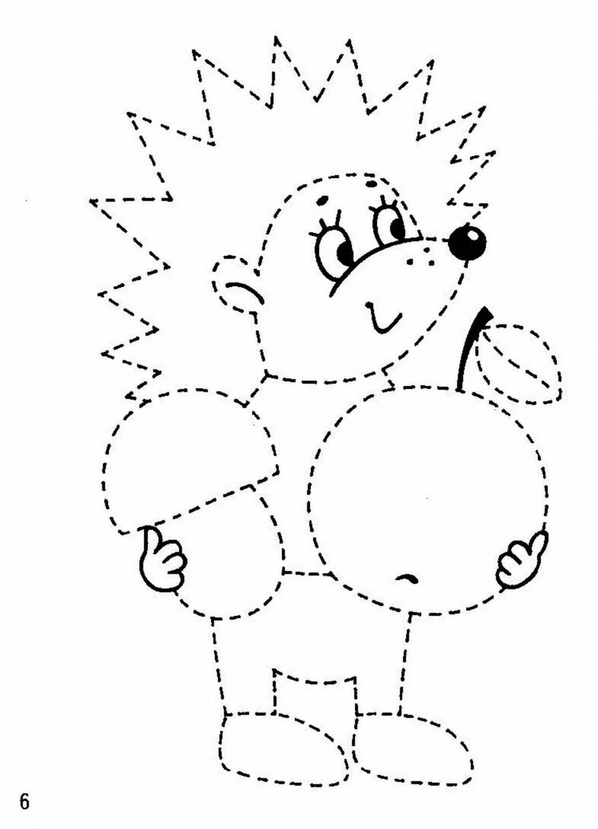 Coloring pages for children 4-5 years old