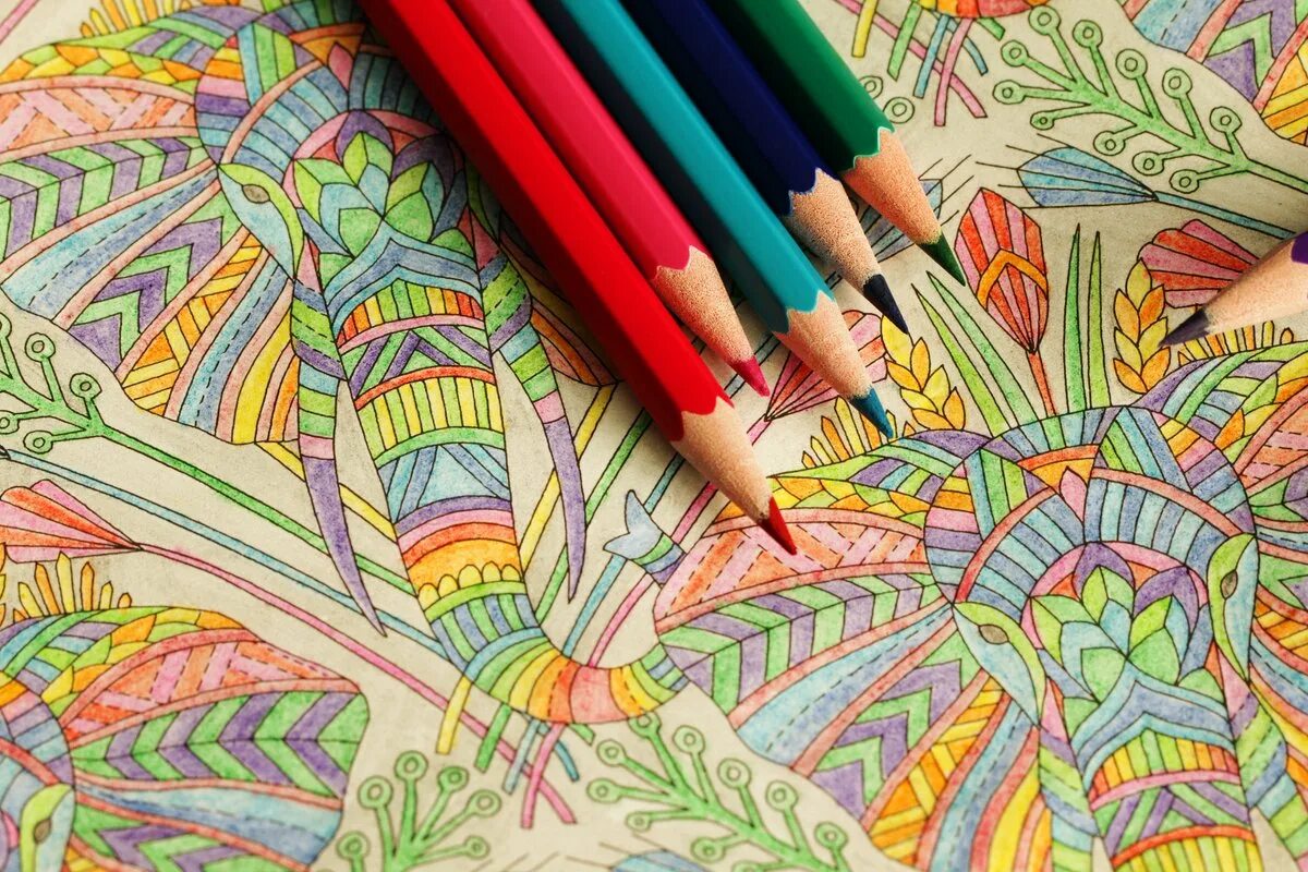Coloring Violent Antistress Pencils