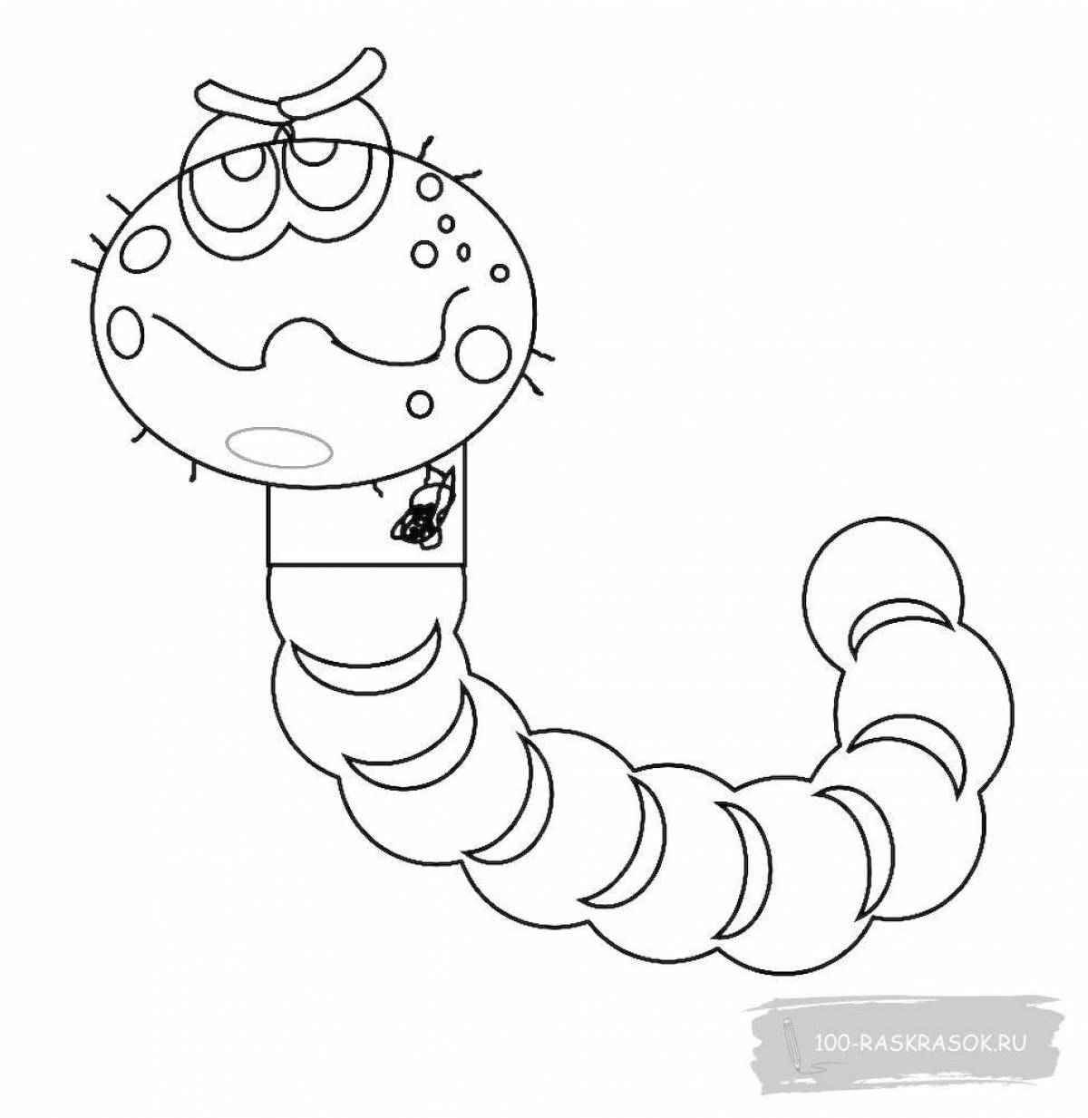 Worm for kids #9